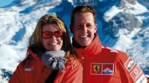 Michael Schumacher junto a su mujer, Corinna Betsch. Fuente: eluniversal.com.pe